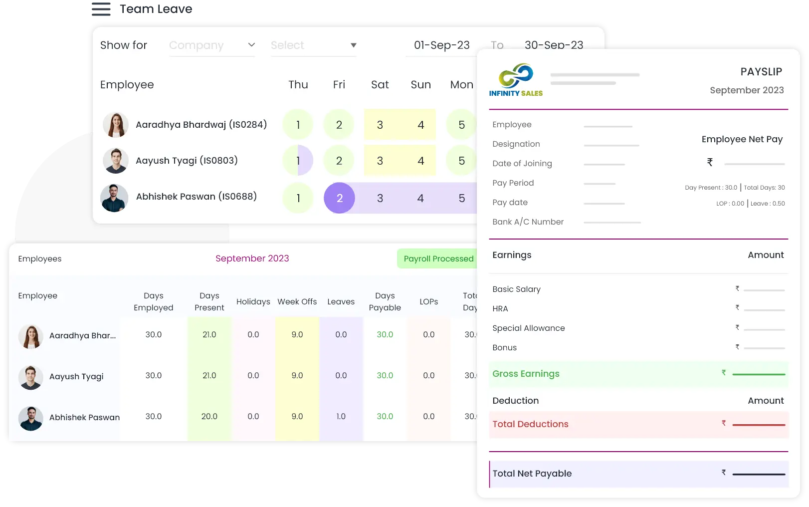 Leave & Payroll Calculations