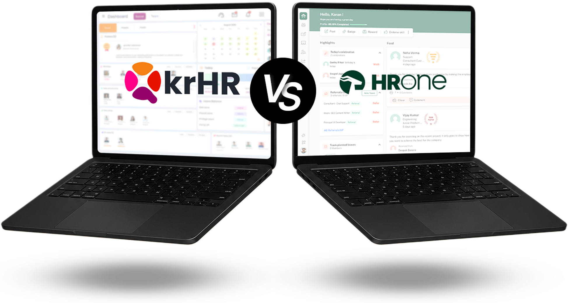 HROne Automates HR the Way It Thinks It Should Work. QkrHR Works the Way You Do.